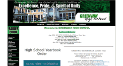 Desktop Screenshot of greenwayhs.new.rschooltoday.com