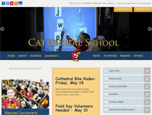 Tablet Screenshot of cathedralelementaryschool.new.rschooltoday.com